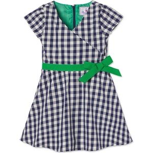 Classic Prep NWT Midnight Gingham Taffeta Ann Dress